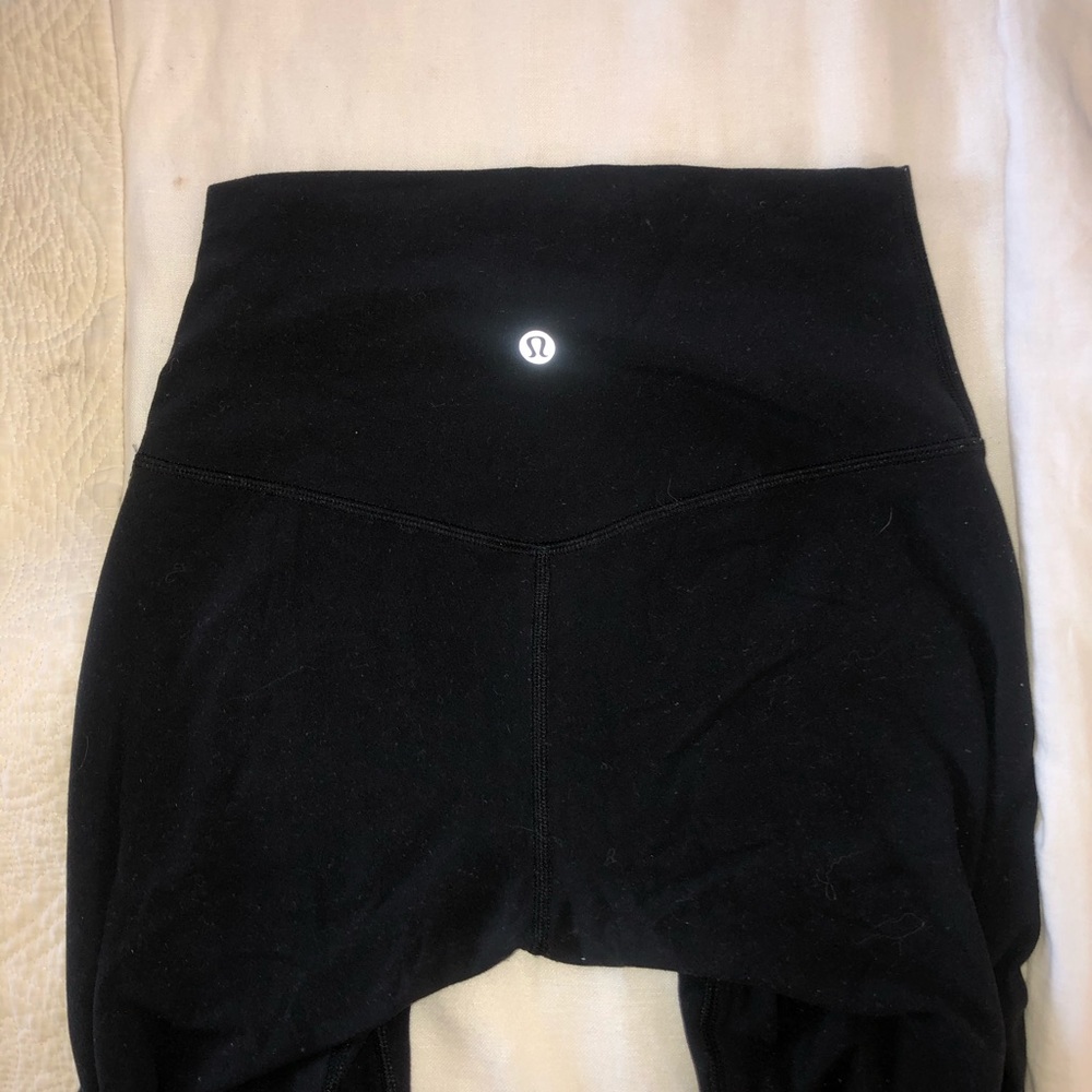 LULULEMON black aligns size 4